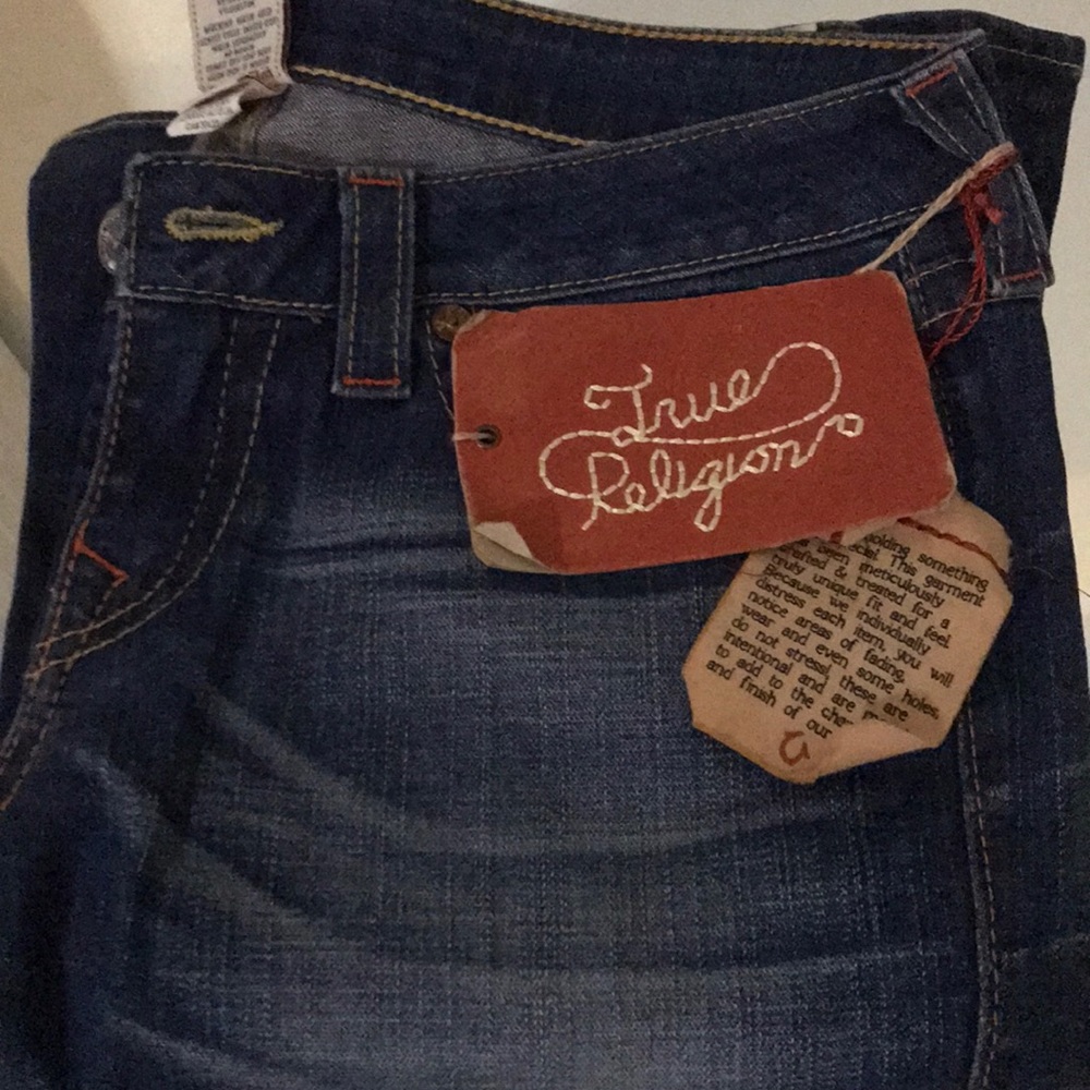 True Religion flare jeans, new with tags!
